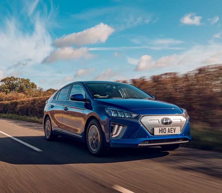 Hyundai ioniq deals electric intense blue